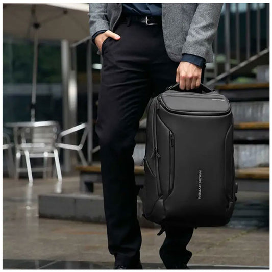 Mochila BP33 impermeable USB porta laptop de gran capacidad