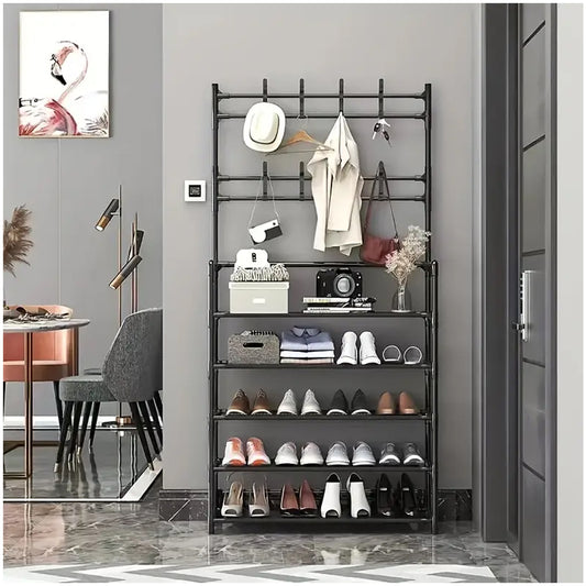 Estante organizador para zapatos perchero multiusos 5 niveles CHD01