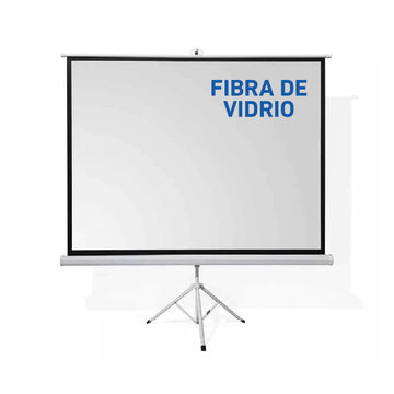 Pantalla ecran trípode fibra de vidrio 100 pulgadas 2.03x1.52m
