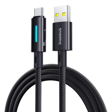 Cable de carga rápida Inteligente 2m Baseus USB-A a Tipo-C 100W P10379002121-01