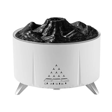 Humidificador Aromaterapia V32 Volcano efecto fuego Aire Blanco