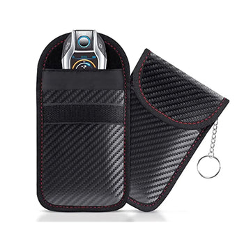 Rfid Llavero Anti Clonación Llaves Tarjetas 2 Bolsillos Auto KC0001