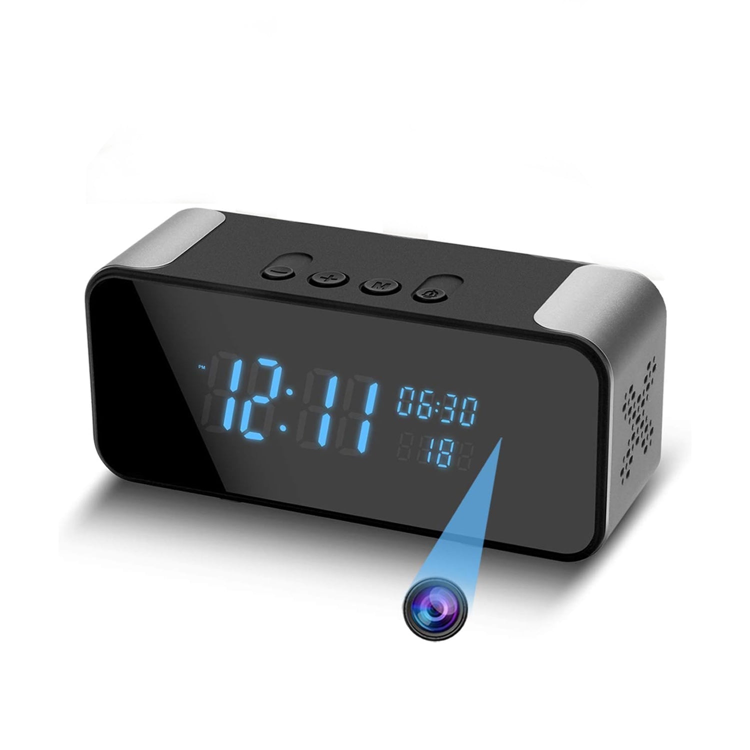 Cámara oculta IP35W reloj despertador Wifi Bluetooth infrarrojo 1080P