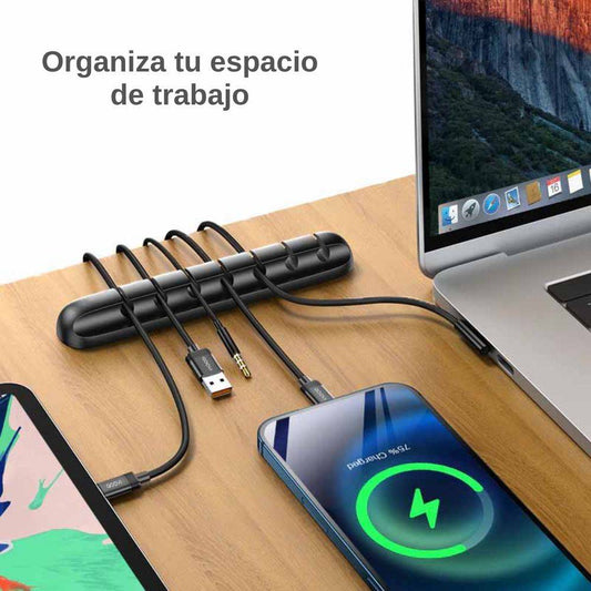 Organizador de cables soporte de cables USB universal flexible WA01 LH01B