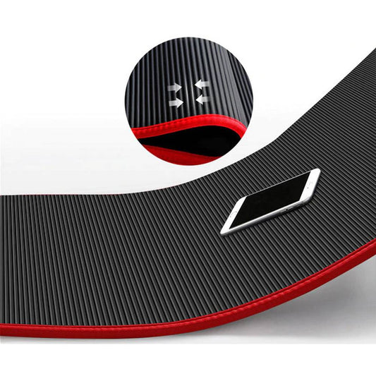 Colchoneta Yoga Mat NBR 10mm 185x61cm + Sujetador + Bolso YM002B