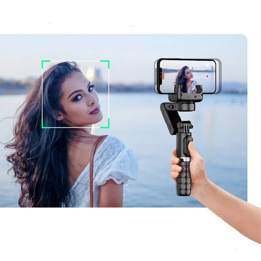 Estabilizador Q18 cardán rotación 360 grados trípode selfie celular