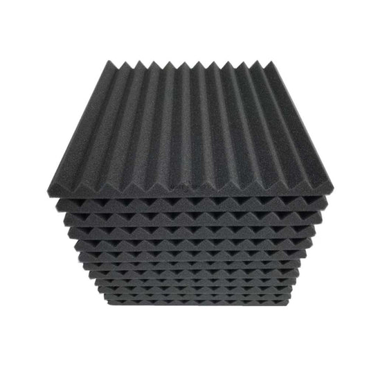 Panel acústico sierra espuma acústica profesional ms02 negro