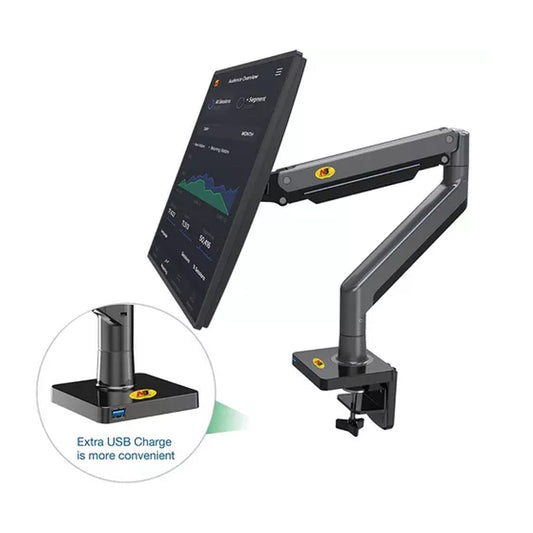 Brazo soporte rack giratorio de Monitor TV 22" a 40" USB North Bayou G45