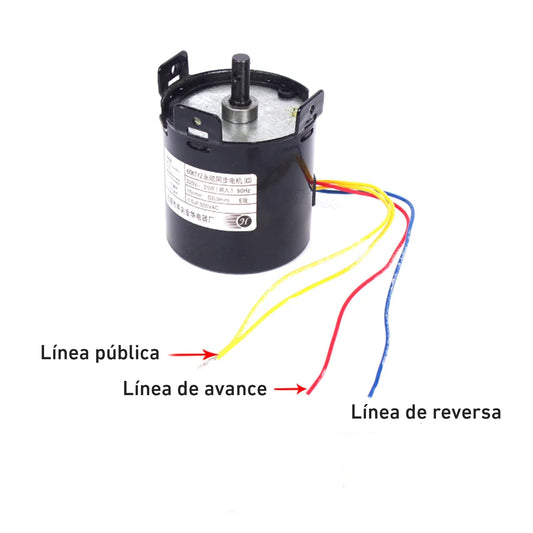 Síncrono Motor eléctrico para pantalla de proyección eléctrica 220V