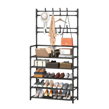 Estante organizador para zapatos perchero multiusos 5 niveles CHD01