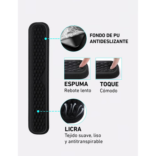 Reposamuñecas ergonómica para teclado Vaydeer STA021