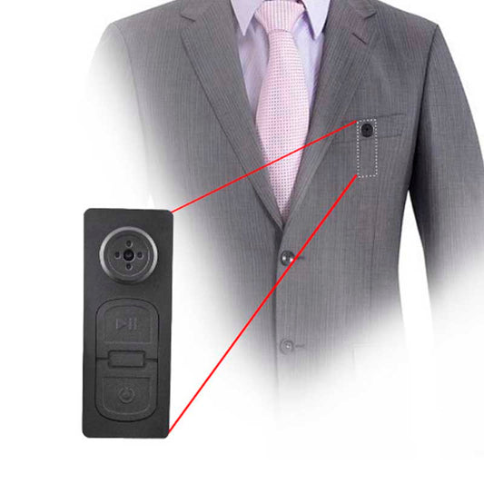 Camara Espia Tipo Boton Usb Graba Video Audio Fotos