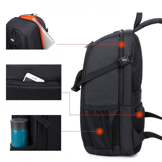 Mochila para Cámaras fotográfica profesional DSLR laptop y más BP08B