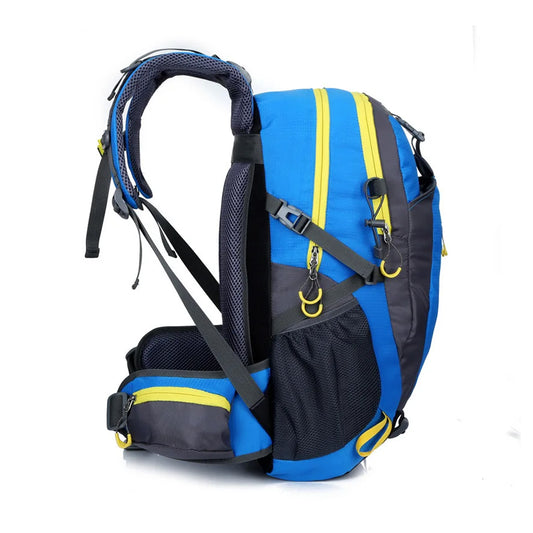 Mochila BP23 outdoor deportiva para Laptop 40L Multifuncional Azul