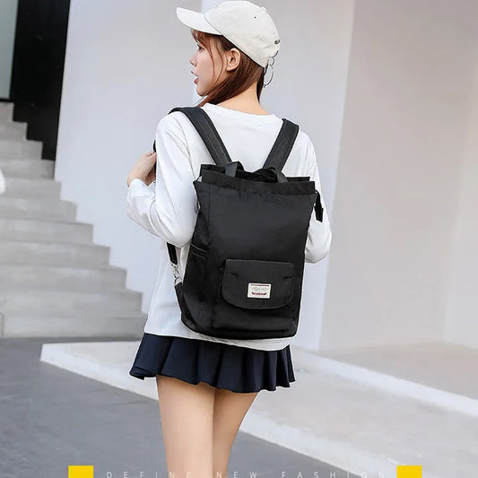 Mochila BP32 impermeable para ordenador portátil oxford USB Negro