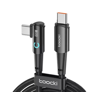 Cable de carga rápida Toocki tipo C a C 100W TXCTT1-WYA01