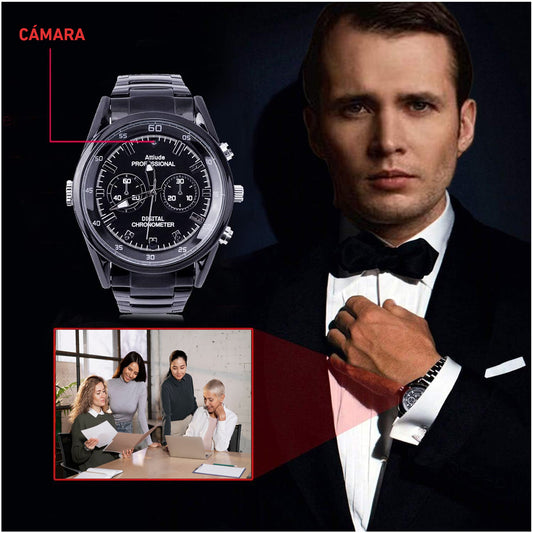 Cámara reloj espía 32gb pulsera FullHD T11 Video Foto Audio