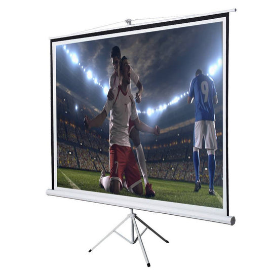 Pantalla ecran trípode fibra de vidrio 100 pulgadas 2.03x1.52m