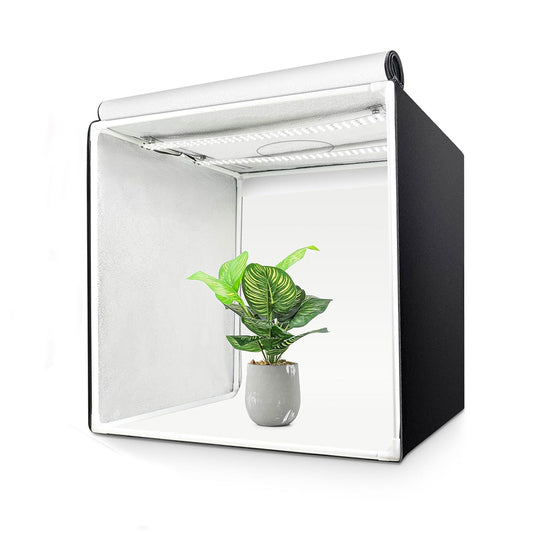 Caja de luz PS80 80cm Foto estudio fotográfico dos tiras LED regulable