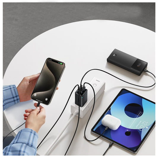 Cargador adaptador de carga rápida 2 tipo C + 2 USB Gan6 Pro Baseus P1016270112-00