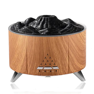 Humidificador Aromaterapia V32 Volcano efecto fuego Aire Madera