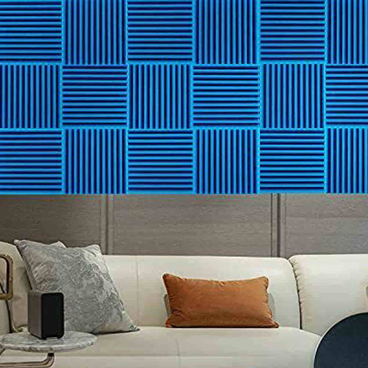 Panel acústico sierra espuma acústica profesional ms02 azul