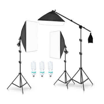 Kit Parante Socket Focos Softbox para Fotografia y Video RL08