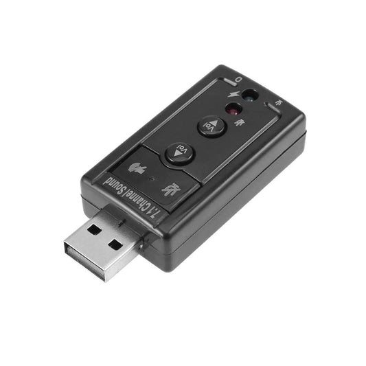 Tarjeta de sonido Virtual de 7,1 canales, adaptador de micrófono de Audio  SC07