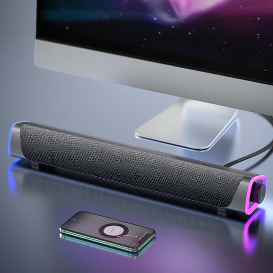 Barra de Sonido 3D Gaming Altavoz Bluetooth V8