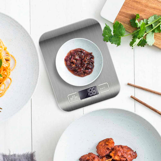 Balanza Electrónica Digital de cocina acero SCA11