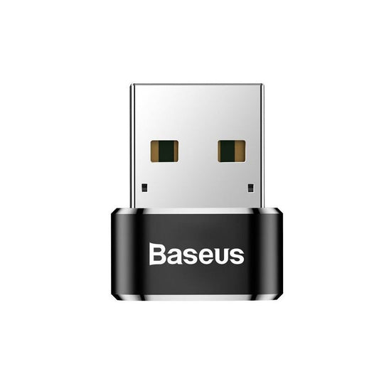 Adaptador USB tipo C hembra a USB Macho 3A Baseus CAAOTG-01