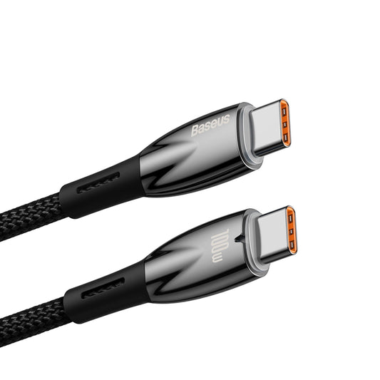 Cable de datos Tipo C a Tipo C carga rápida 100W 2m Baseus CADH000801