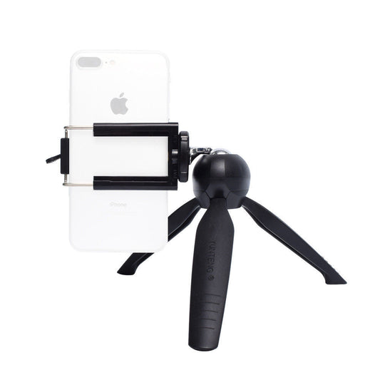 Trípode Yunteng 228 para celulares, cámaras