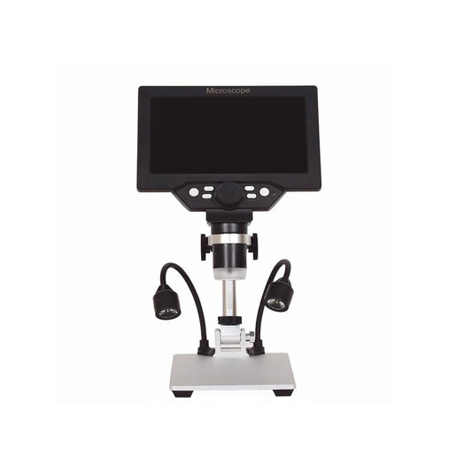 Microscopio digital 1200X pantalla 7" LCD + Luz LED G1200