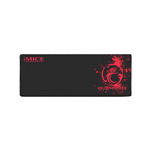 Mouse Pad antideslizante alfombrilla larga 80x30cm PD-03 rojo