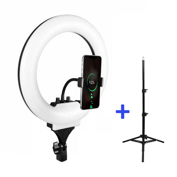 Anillo de Luz Led 14¨ 35cm. Estudio Fotográfico + Trípode RL02