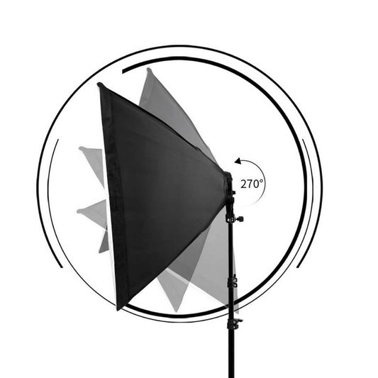 Kit Parante Socket Fotografico Softbox para Video RL05