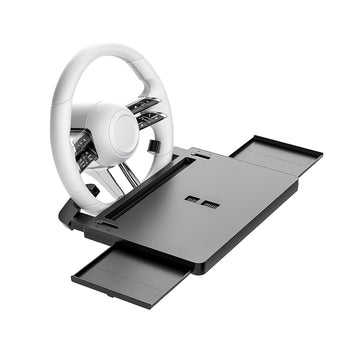 Mesa soporte portátil para volante de carro para laptop y accesorios A15