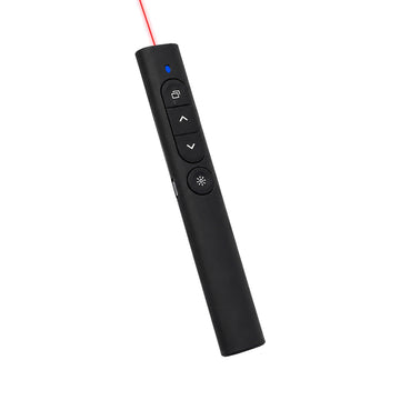 Puntero laser presentador diapositivas luz roja PT2301 batería