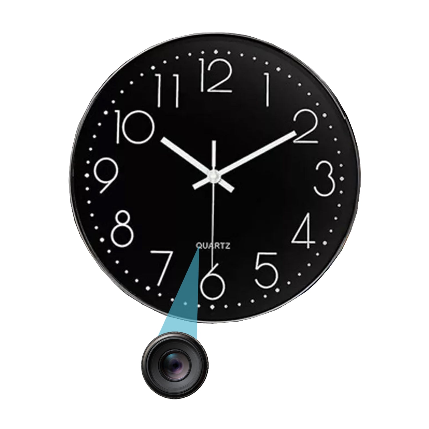 Cámara espía reloj de pared Quartz Wifi 1080P 406W