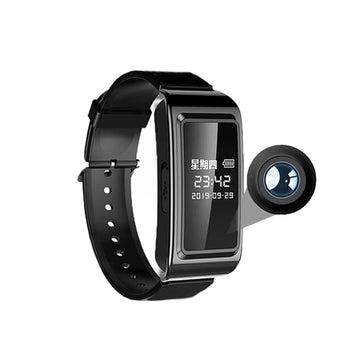 Cámara reloj Pulsera Banda espía 1080P D6V video foto audio