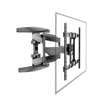 Rack soporte de pared para TV de 55" 85" North Bayou P65