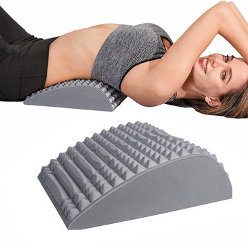 Almohadilla de estiramiento lumbar soporte corrector postura BSP02 Gris