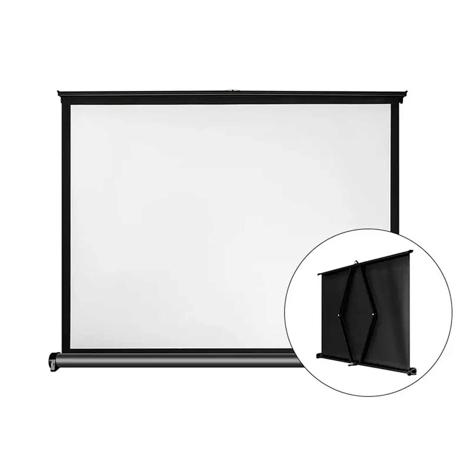 Pantalla ecran de mesa fibra de vidrio 50 pulgadas 1.11x0.62m