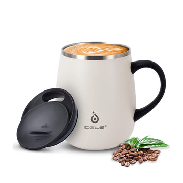Taza térmica aislada 16oz Ideus acero inoxidable antiderrames MUG01