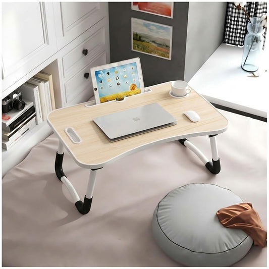 Mesa plegable para laptop sofá cama multiusos DK01 - Beige