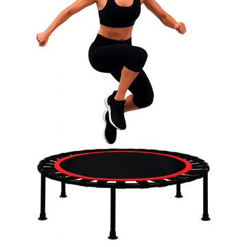 Trampolín saltarín 100cm plegable entrenamiento fitness EB02