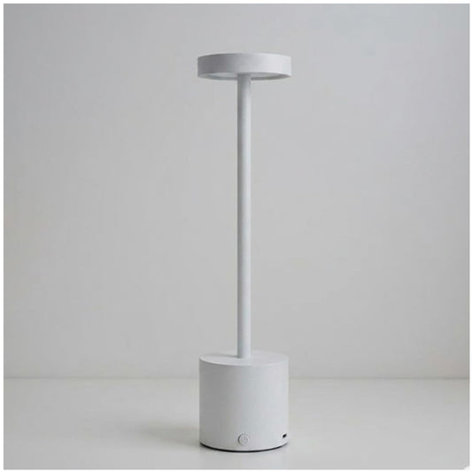 Lámpara escritorio mesa luz LED táctil regulable LT02 Blanco