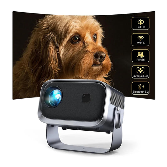 Proyector K6P LED multimedia 4K HD Wifi Android