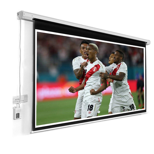 Pantalla Ecran Eléctrica 150 Pulgadas 3.05×2.29m – con control